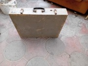 Stara kolekcjonerska skrzynka stolarska