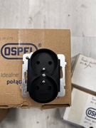 Osprzęt Ospel seria Aria Black/Silver