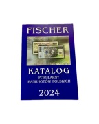 Katalog popularny banknotów polskich Fischer 2024