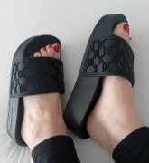 Klapki Karl Lagerfeld rozmiar 38 czarne 