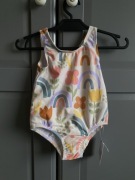 Nowy jednoczęściowy strój kąpielowy dla dziewczynki Tu 62-68cm