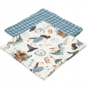 2-pak pieluszek 100% Bamboo Muślin - PRINCE LA MILLOU