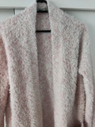 Tu kardigan narzutka włochaty puchaty 