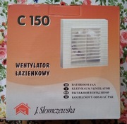 J.Słomczewska wentylator wyciągowy C150 z higrostatem
