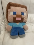 Maskotka pluszowa poduszka przedstawiająca postać Steve'a z gry Minecraft.