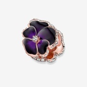 Pandora Rose Charms Fioletowy bratek