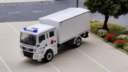 Herpa Model ciężarówki MAN TGM MzKW Obrona Cywilna skala 1:87