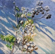 Obraz " W zimowym świetle" 35x35cm, A.Fornal 