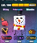 Spongebob Tower Defense Snow Sponge SW 5-Stars NAJTANIEJ