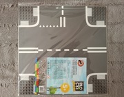 Płytka konstrukcyjna klocki city classic podstawa 32X32 Droga Skrzyżowanie