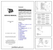 JCB 3CX Service Manual Instrukcja serwisowa naprawcza 9813/6650-3