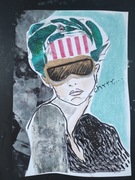 Chrr… Do Not Disturb Oryginalna praca artystyczna 