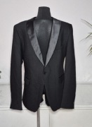 Smoking meski XL Czarny Burton Menswear London Nowy Marynarka 