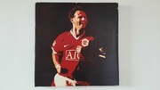 RYAN GIGGS obraz 30cm x 30cm MANCHESTER UNITED