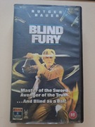 Ślepa furia VHS Unikat