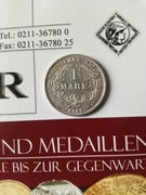 1 marka 1911E,ag.900, piękna oryginalny stan.2.