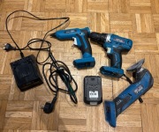 Zestaw narzędzi DEDRA SAS+ALL 18V + Akumulator i Ładowarka | Sprawne