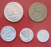 Zestaw 17 szt. Różnych monet w tym Boratynka Jan Kazimierz