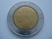 Włochy 500 lirów 1988