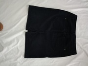 Spódnica że sztruksu granatowa.