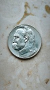 Moneta  5złotych  Józef Piłsudski  1936  ROK   SREBRO
