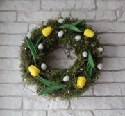 Wianek wiosenny 38cm