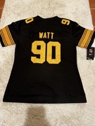 Pittsburgh Steelers T.J. Watt #90 Nike Black Alternate NFL Vapor Limited