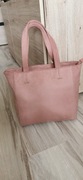 Torebka Reserved nowa zamsz ekogiczny pudrowy róż 