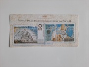 FOLDER - 50 zł - Jan Paweł II - Folder w j.pol.