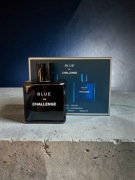 Perfumy męskie blue de Challenge zestaw 2x55 ml