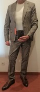 Garnitur TRUSSARDI JEANS slim fit Tecno rozm 50