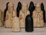 RZEZBY FIGURY SZACHY Z LEWIS BISKUP kon.19w-20w