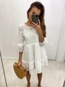 Sukienka Lora Biała, TMC MODA