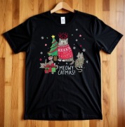 Świąteczna czarna męska 