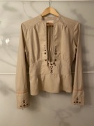 Oryginalna bluza, len , r.38