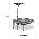 Trampolina fitness Jumpanatic, Ø 112 cm, składana