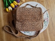 Torebka Zuzia Górska Biggie skóra nukuck dotty