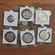 Zestaw ponad 100 Starych Monet Polska IIRP Sobieski Talar PRL Olimpiada