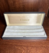 pudełko PARKER do piora wiecznego stare na 3szt