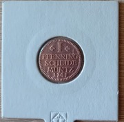 Brunswick-Wolfenbüttel 1 pfenning 1741 REPLIKA 1976