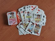 Unikatowe stare karty do gry "Love Is" vintage 1970