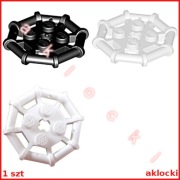 LEGO PŁYTKA 2x2 z ramką ośmiokątna 75937 biały czarny 30033 biały - 1 szt