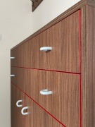 Komoda szafka na buty do przedpokoju | duża, kolorowa