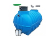 Zbiornik na wodę deszczówkę oczyszczalnia przydomowa BOLT 2500L