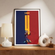 Araujo - plakat A3 - Fc Barcelona
