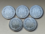 10 groszy 2025 5 sztuk stan 1 (1367)