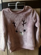 Ciepła bluza z jeleniem, rozmiar 92, bardzo fajna i całkowicie nowa