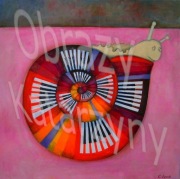 Obraz w postaci pliku cyfrowego "Ślimak"