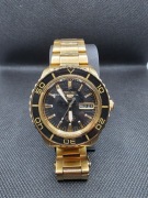 Seiko 5 Sports 7S36-04N0 Gold Automatic – Pełny Zestaw