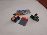 Lego City 60255 Ekipa kaskaderów 100% Kompletny Stan jak nowy